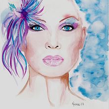  Vanessa Williams. Fine Arts project by Alvaro Javier Abad Sanz - 05.24.2017