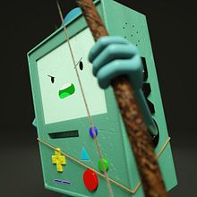 BMO HOOD. 3D, Design, Character Design, 3D Modeling, and Rigging project by Jota Studio / Jose Arias - 05.29.2018