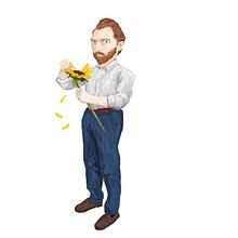 Vincent van Gogh. Direção de arte e Ilustração digital projeto de Augusto Re - 26.05.2018