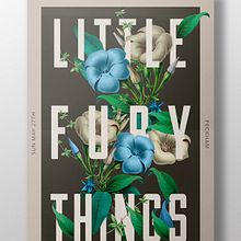 Little Fury Things. Design, Poster Design, Traditional illustration, T, and pograph project by Sergio Millan - 05.27.2018