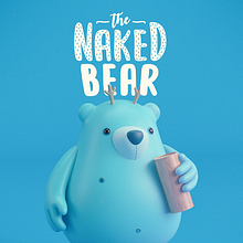 THE NAKED BEAR  (Diseño de personajes en Cinema 4D: del boceto a la impresión 3D). 3D, 2D Animation, Design, To, Design, and Character Design project by Joseph Rodríguez - 05.28.2018