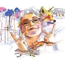 Mi Proyecto del curso: Retrato ilustrado en acuarela. Een project van  Tekening,  Portrettekening y Aquarelschilderen van Natalia Melnikova - 28.05.2018