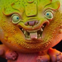Dragon. Un progetto di Belle arti, Design di giocattoli, Character design, Scultura e Pittura di Mitote Rodela - 28.05.2018