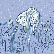 Princesas melancólicas. Een project van Ontwerp van personages,  Tekening y Traditionele illustratie van Sarah Meyer-Delius - 29.05.2018