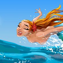 Mermay 2018 #1. Un progetto di Character design, Illustrazione tradizionale e Illustrazione digitale di Josep Giró - 04.05.2018