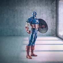 Capitán América | El Primer Vengador. Photograph project by David Brat - 05.29.2018