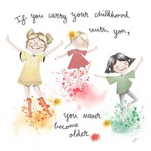 Childhood. Projekt z dziedziny  Sztuki piękne, Sketching,  Kaligrafia, Kreat, wność,  R, sunek, Design,  Projektowanie plakatów, Projektowanie postaci, Projektowanie produktowe, Grafika ed, torska, Projektowanie graficzne, Edukacja, Pisanie, Trad, c, jna ilustracja, Ilustracja c, frowa, T, pografia, Malowanie akwarelą,  Reklama, T i pografia użytkownika Ruth del Águila Fernández - 30.05.2018