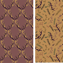 Mi Proyecto del curso: Creación y comercialización de patterns vectoriales. Drawing, Pattern Design, Graphic Design, and Traditional illustration project by Sara - 05.30.2018