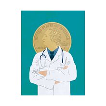 Salud, el derecho de unos pocos. Projekt z dziedziny Trad, c, jna ilustracja, Ilustracja c i frowa użytkownika Luis Carneiro - 30.04.2018