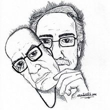 Viñetas literarias escribientes.com | 2015-17. Sketching, Creativit, Drawing, Pencil Drawing, Writing, Traditional illustration, Stor, and telling project by Cesáreo Segura Vargas - 05.17.2015