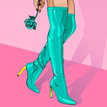 Figures. Fashion Design, Traditional illustration, and Vector Illustration project by Elizabeth_Godoy - 06.01.2018
