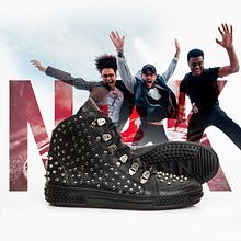 NEWROCK. Ad. IG Urban style campaign. Br, ing, Identit, Graphic Design, Product Photograph, Digital Illustration, and Social Media project by Esther Sánchez Pérez - 02.01.2018