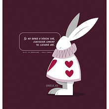 Ilustración digital - Alice in Wonderland. Animation, Art Direction, Traditional illustration, Digital Illustration, and Vector Illustration project by Noelia M. - 02.15.2018