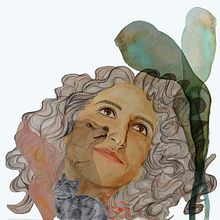 Mi Proyecto del curso: Retrato ilustrado en acuarela. Un proyecto de Bellas Artes de Rosa Torres Gil - 04.06.2018