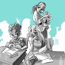 Layouts 2017. Un progetto di Illustrazione tradizionale e Illustrazione digitale di Josep Giró - 04.03.2017