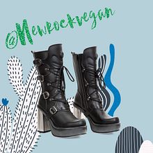 NEWROCK IG AD. Vegan Collection. Br, ing, Identit, Creativit, Art Direction, Graphic Design, Design Management, and Social Media project by Esther Sánchez Pérez - 06.05.2018