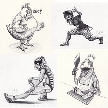 Sketches 2017. Drawing, Pencil Drawing, Character Design, Traditional illustration, and Watercolor Painting project by Jacob C - 12.31.2017