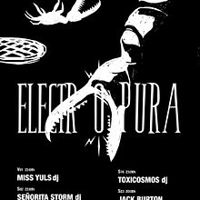 Poster June Electropura . Fine Arts, Drawing, Design, Poster Design, Graphic Design, Traditional illustration, Digital Illustration, and Creativit project by Svit Baydak - 06.05.2018