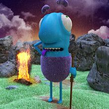 Pulgón. 3D, Art Direction, Design, Character Design, Graphic Design, and Digital Illustration project by Andreé Chujutally Mejía - 06.05.2018