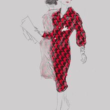 Moda. Un proyecto de Diseño de moda, Ilustración tradicional e Ilustración digital de Ana Zapico - 05.06.2018