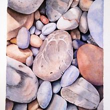 PIEDRAS en ACUARELA. Un progetto di Pittura ad acquerello, Disegno, Illustrazione tradizionale e Pittura di Beatriz - 25.04.2018