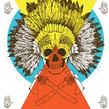 Calavera. Un progetto di Street Art, Creatività, Disegno, Direzione artistica, Design, Graphic design, Illustrazione tradizionale e Illustrazione digitale di Pere Peña RIbas - 06.06.2018