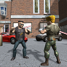 Diseño de escenarios para juego de móvil de lucha callejera. Un progetto di 3D, Progettazione di giochi, Scenografia, Paesaggismo e Creatività di Jose Repiso Rodriguez - 06.09.2017