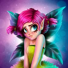 Redraw Hada. Un progetto di Illustrazione tradizionale e Illustrazione digitale di Lorena Angulo - 06.06.2018