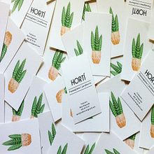 Hortí - Paisatgisme i jardineria . Br, ing și identitate, Design, Design de logo și Design grafic de Àngel Soriano - 01.10.2013