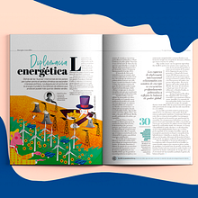 REVISTA SEMANA / MAYO 2018. Traditional illustration project by Jhonny Núñez - 06.08.2018