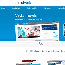 Sitio web Mindweb . Design grafic, Design web și UX / UI de Mangel Squin - 06.08.2018
