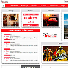 Sitio web D'boleto . Design grafic, Design web și UX / UI de Mangel Squin - 06.08.2018