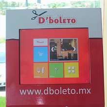 D'boleto (Kiosco) . Design grafic, Design interactiv, Design web și UX / UI de Mangel Squin - 06.09.2018