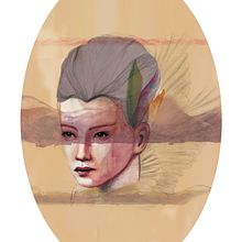 águila amarilla. Un proyecto de Arte urbano, Bellas Artes, Ilustración tradicional, Ilustración digital, Pintura y Pintura a la acuarela de constanza quantin - 09.06.2018