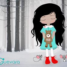 Ilustración Guevara. Ilustração tradicional projeto de Tere Guevara - 10.06.2018