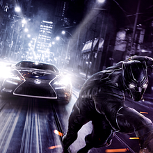 BLACK PANTHER_ART. Photograph, Post-production, and Photo Retouching project by Jose Baldeon - 06.10.2018