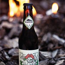 Cervesa Marina. Un progetto di Product design, Graphic design, Illustrazione tradizionale, Br, ing, Br e identit di Gabry Muñoz - 11.06.2018