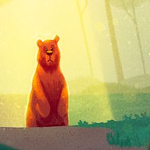 The Bear. Un projet de Conception de personnages, Illustration traditionnelle , et Peinture de Lorena Loguén - 11.06.2018