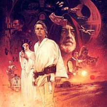 Star Wars - A New Hope. Projekt z dziedziny Ilustracja c i frowa użytkownika Ignacio RC - 11.06.2018