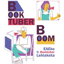 Poster Booktuber . Design, and Traditional illustration project by Dani Maiz - 06.11.2018