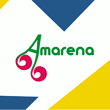Amarena. Un proyecto de Diseño de logotipos de Ximena Corral - 11.06.2018