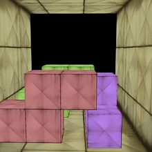 Escaping Tetris. Un proyecto de Vídeo de Ximena Corral - 11.06.2018