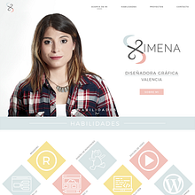 Portfolio personal -en desarrollo-. Un proyecto de Desarrollo Web, Diseño Web y UX / UI de Ximena Corral - 11.06.2018