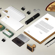 Diseño de identidad corporativa.. Un projet de Br, ing et identité , et Design graphique de Angel Villarrubia Cordero - 12.06.2018