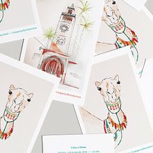 Ilustraciones Presentación. Un proyecto de Bellas Artes, Creatividad, Dibujo, Dirección de arte, Diseño, Diseño gráfico, Eventos e Ilustración tradicional de Gema Pelegrín - 01.06.2018