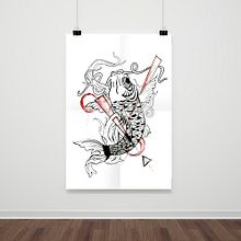 Atún  . Ilustrasi tradisional proyek oleh edgar_ilustra - 06.13.2018