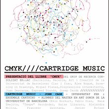 Póster para presentación - CMYK + Cartridge Music. Un proyecto de Diseño gráfico de Javier Rojas - 10.05.2018