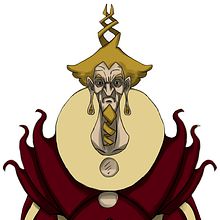 The Emperor - Concept Art para El Príncipe Danko. 2D Animation, and Character Design project by Francisco Aguado Polo - 10.17.2017
