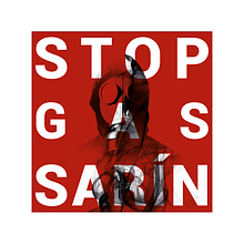 Stop Gas Sarín. Un proyecto de Diseño de la información, Diseño editorial y Diseño gráfico de Kevin Mena Cedeño - 17.01.2018