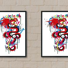 Dragón  . Ilustrasi tradisional proyek oleh edgar_ilustra - 06.13.2018